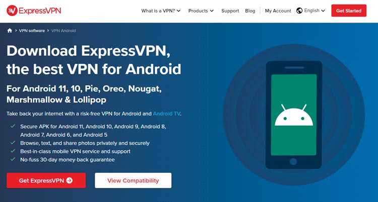 download expressvpn for android